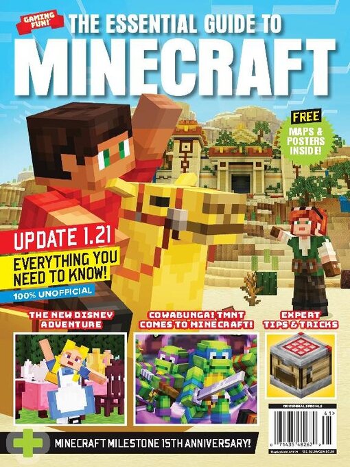 Title details for The Essential Guide to Minecraft - Update 1.21: Everything You Need To Know! by A360 Media, LLC - Available